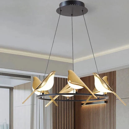 Modern Chiriya Circular Chandelier