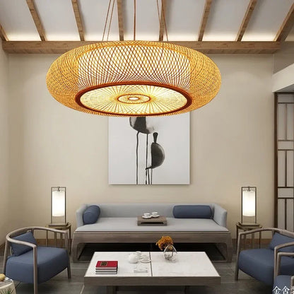 Hinoki Glow Chandelier