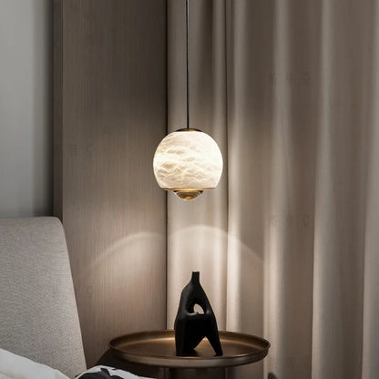 Sleek Marble Hanging Lamp - KaveCore