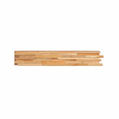 TimberGrid Wooden Wall Panel (Set of 4 or 12)