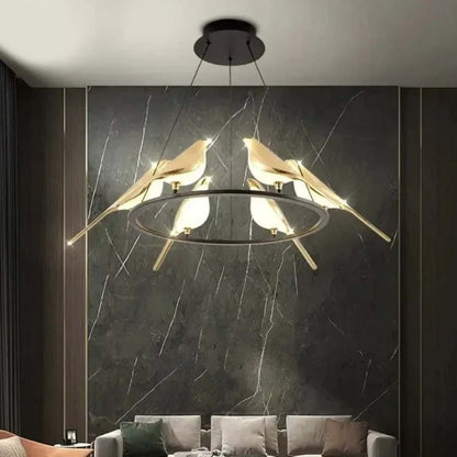 Modern Chiriya Circular Chandelier