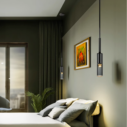 Eclipse Sphere Smoked Crystal Pendant Light
