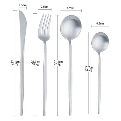 Vienna Stem Cutlery (4 Piece Set)