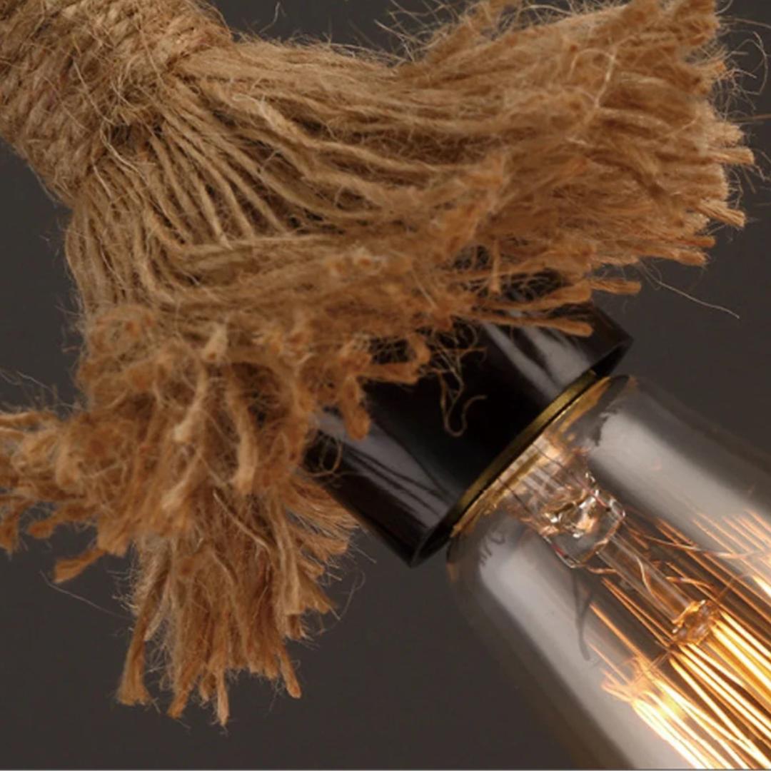 Knotted Rope Pendant Light - KaveCore