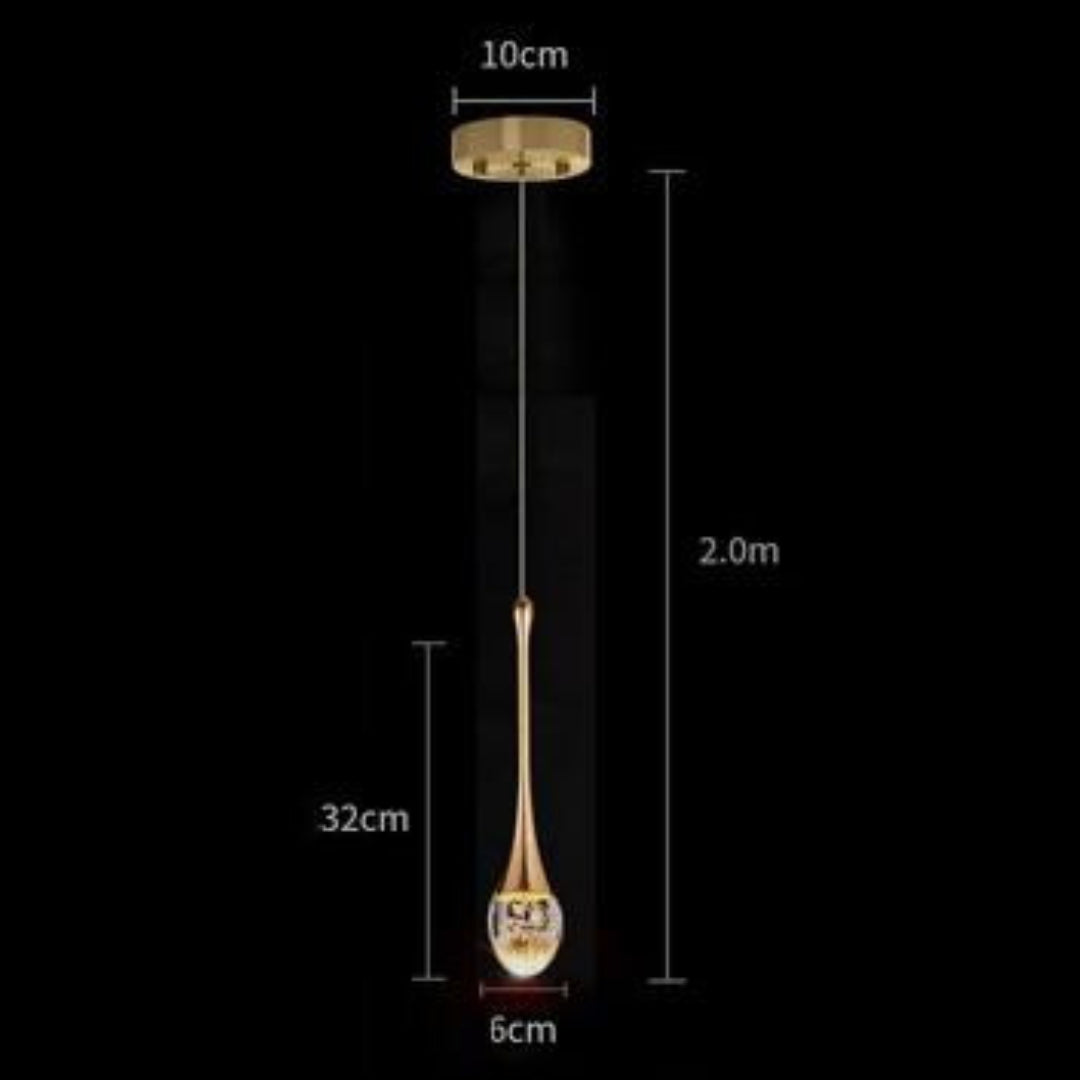 Modern Bubble Crystal Pendant Light - KaveCore