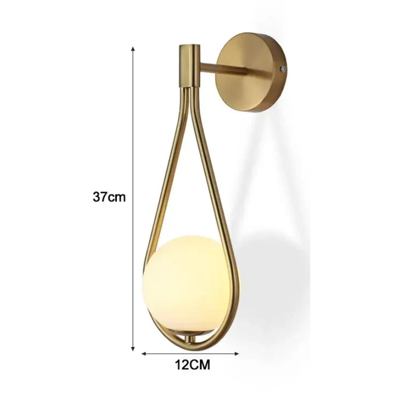 Teardrop LED Wall Sconce - KaveCore