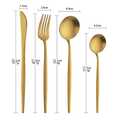 Vienna Stem Cutlery (4 Piece Set)