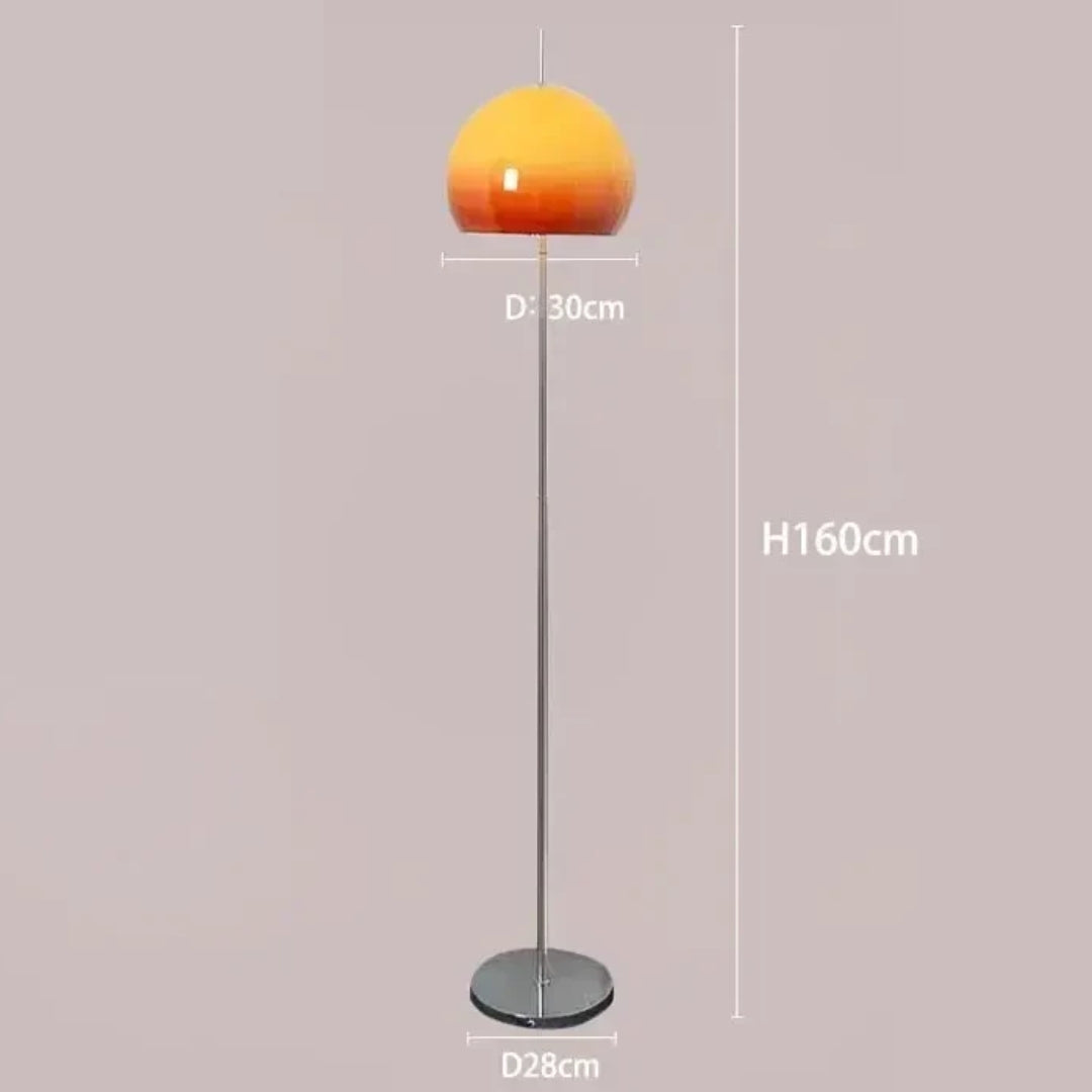 Sunset Amber Dome Lamp