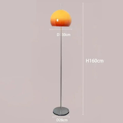 Sunset Amber Dome Lamp