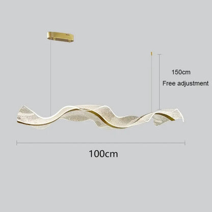 EtherRay Acrylic Chandelier