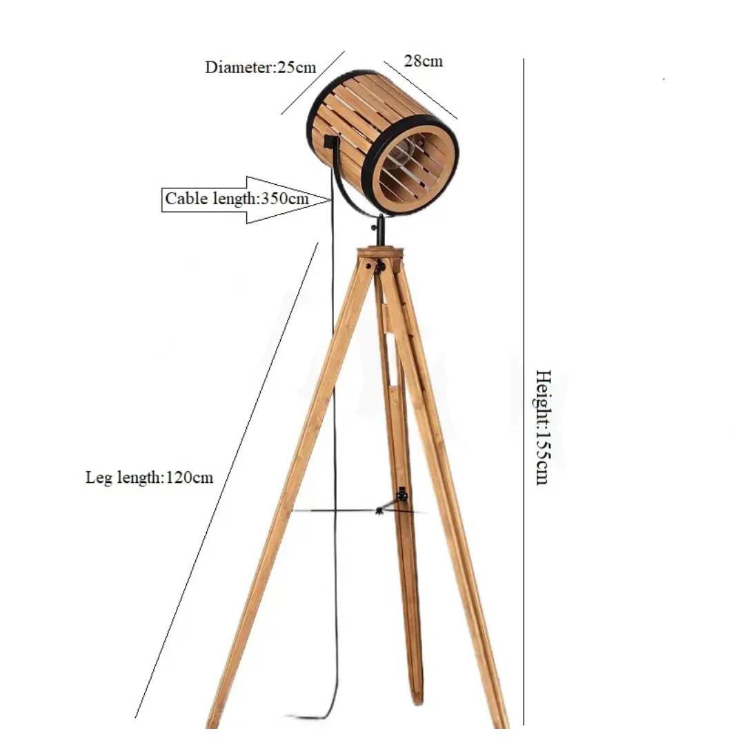Tripod Studio Floor Lamp - KaveCore
