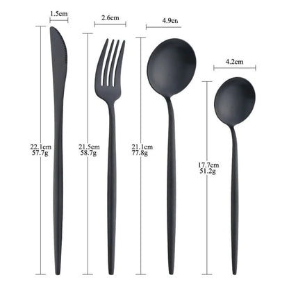 Vienna Stem Cutlery (4 Piece Set)