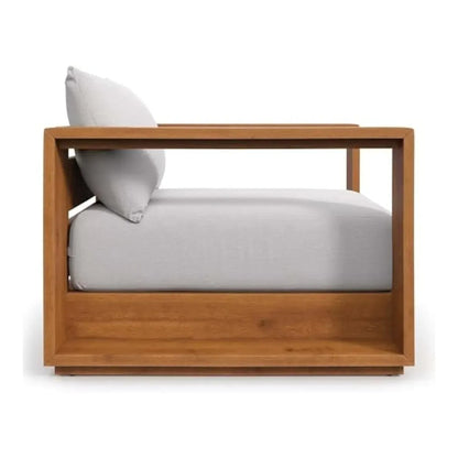 Acacia Wood Outdoor Club Chair - US - KaveCore