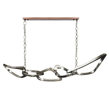 Kinetic Loop Chandelier