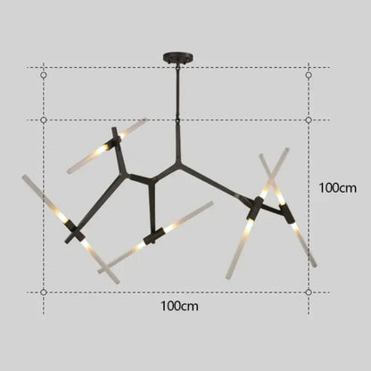 Vertex Bloom Chandelier