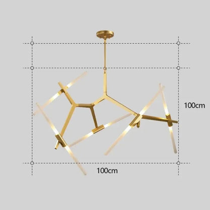 Vertex Bloom Chandelier