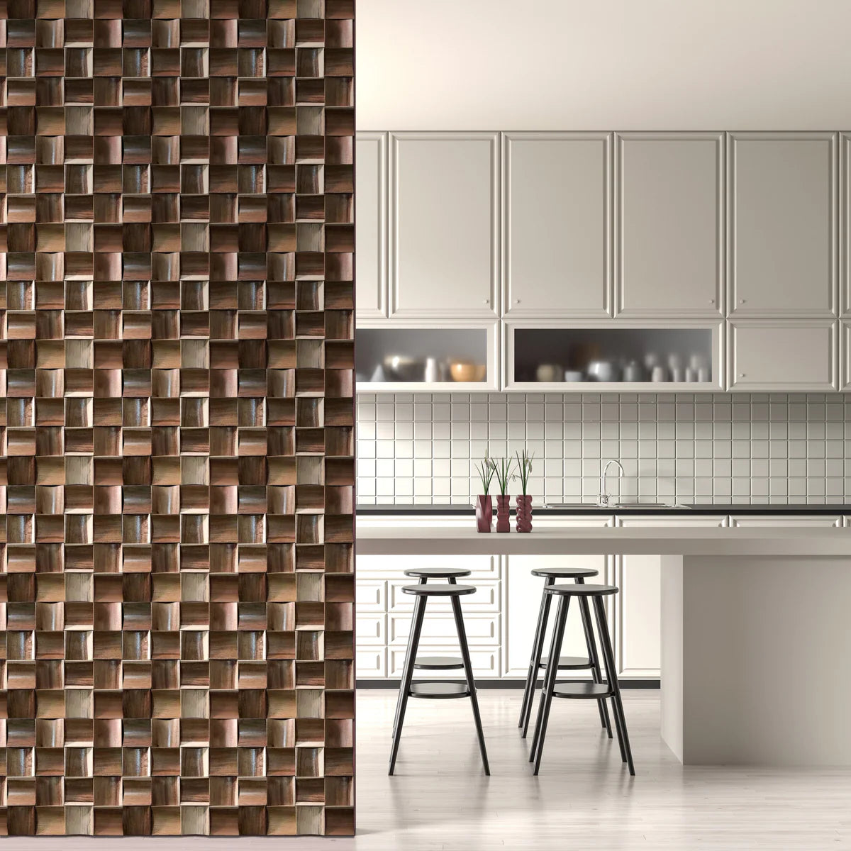 KuvaTile Wooden Wall Panel