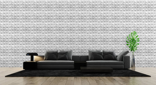 GeoPyramid PVC Wall Panel (Set of 12)