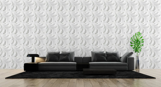 Mist Bloom PVC Wall Panel (Set of 12)
