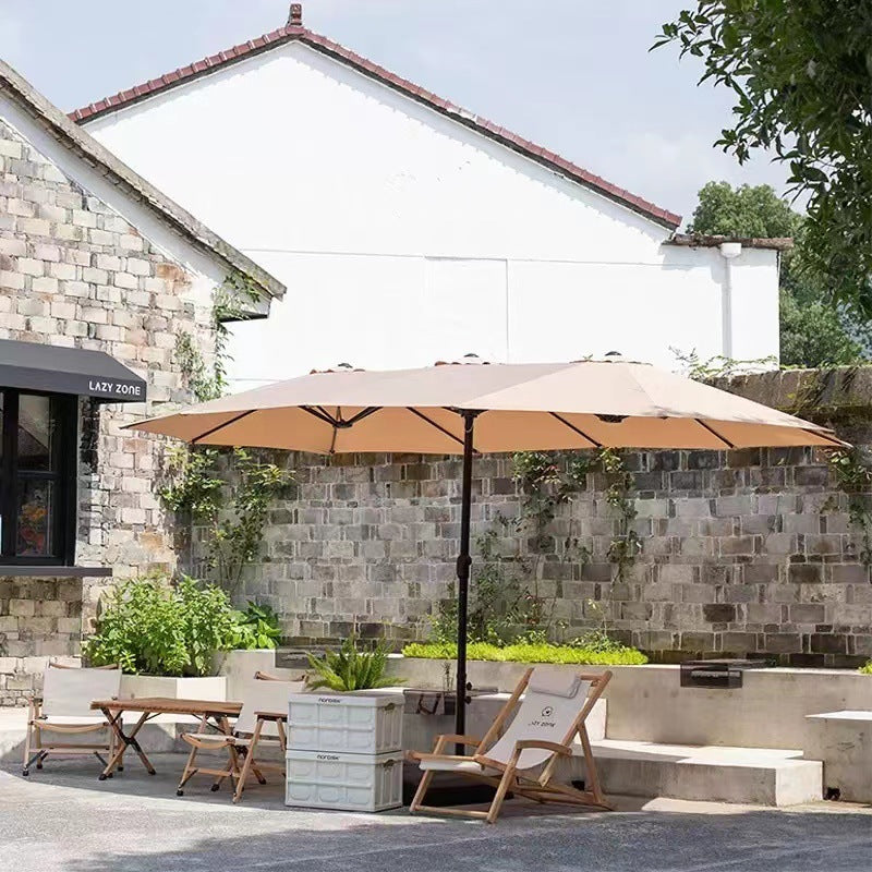 TitanShade Deluxe Double-Canopy Patio Parasol