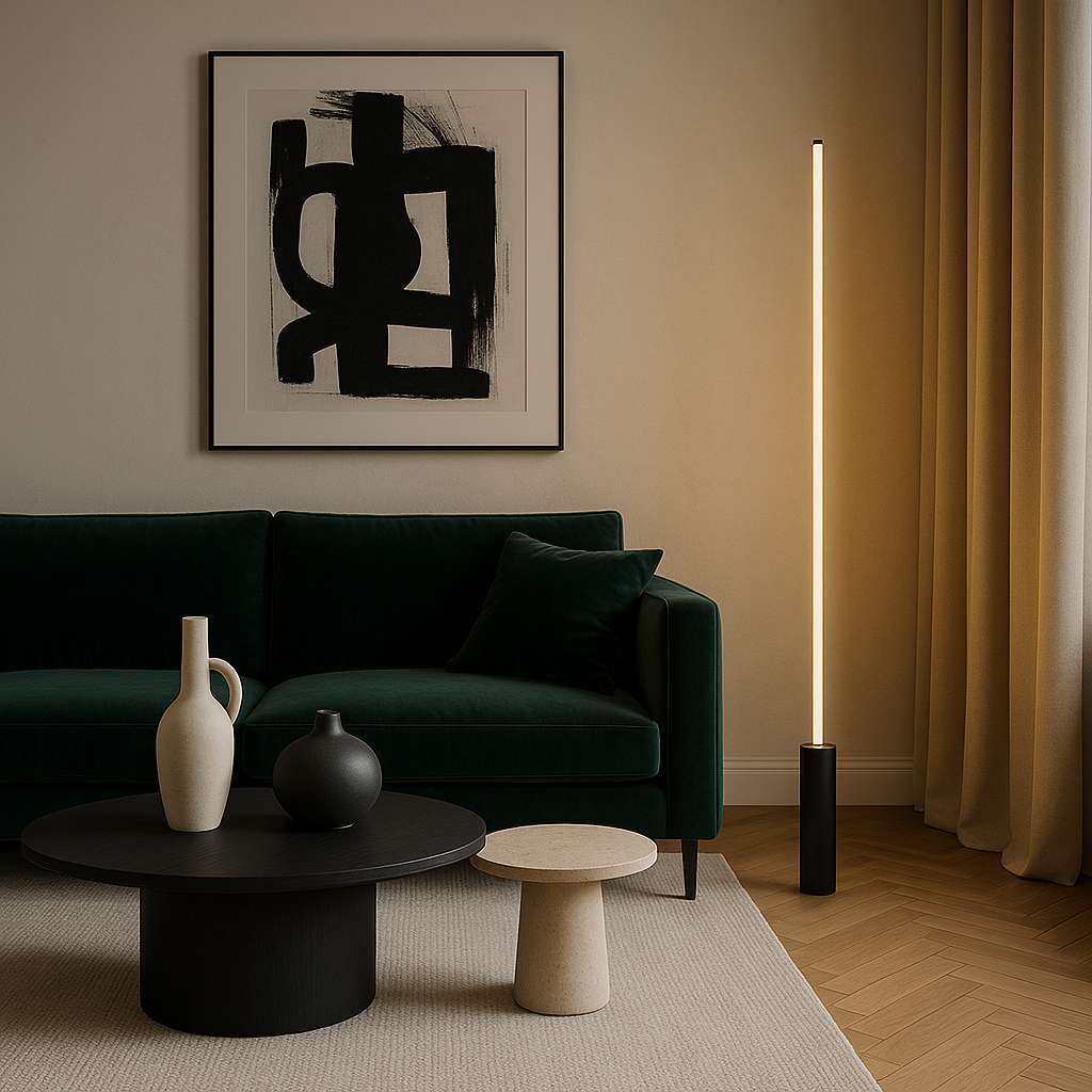 LumaRod Minimalist LED Corner Lamp - KaveCore