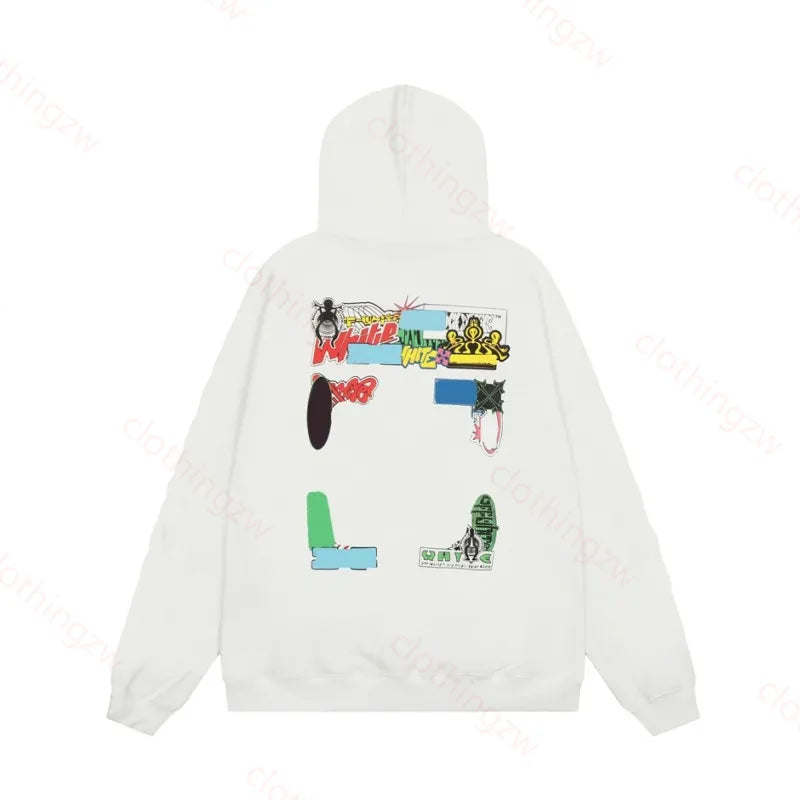 Designer Hoodie Sweater Monet Style Top Graffiti