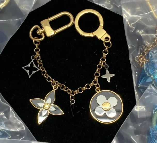 Designer Keychains Fashion Luxury Buckle