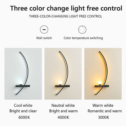 Moon Arc Wall Light - KaveCore
