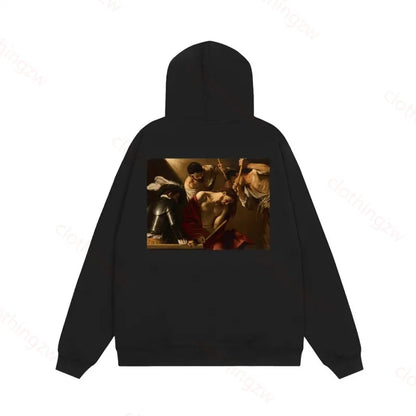Designer Hoodie Sweater Monet Style Top Graffiti