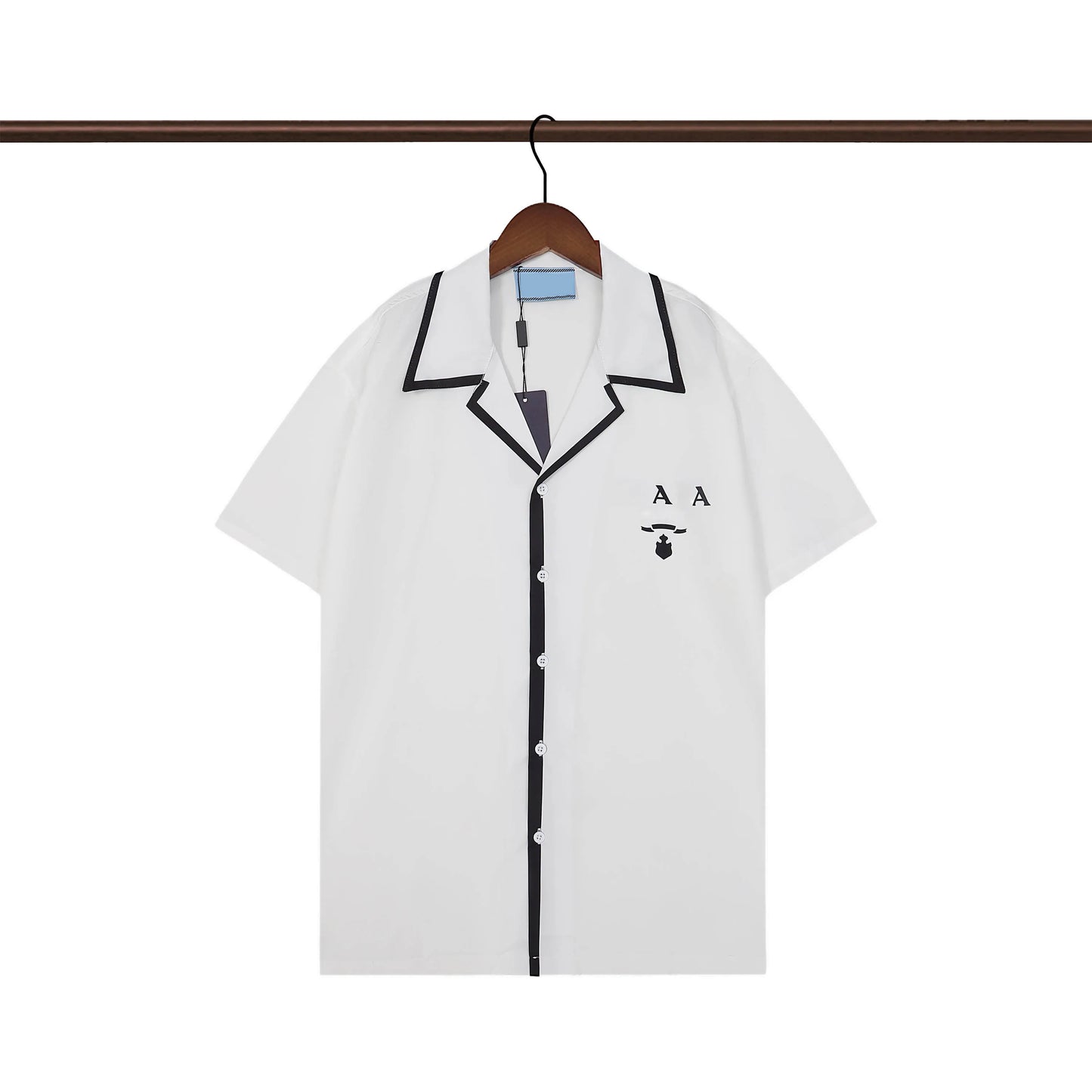 Luxury Mens Designer Shirts Letter Printed AM*R1