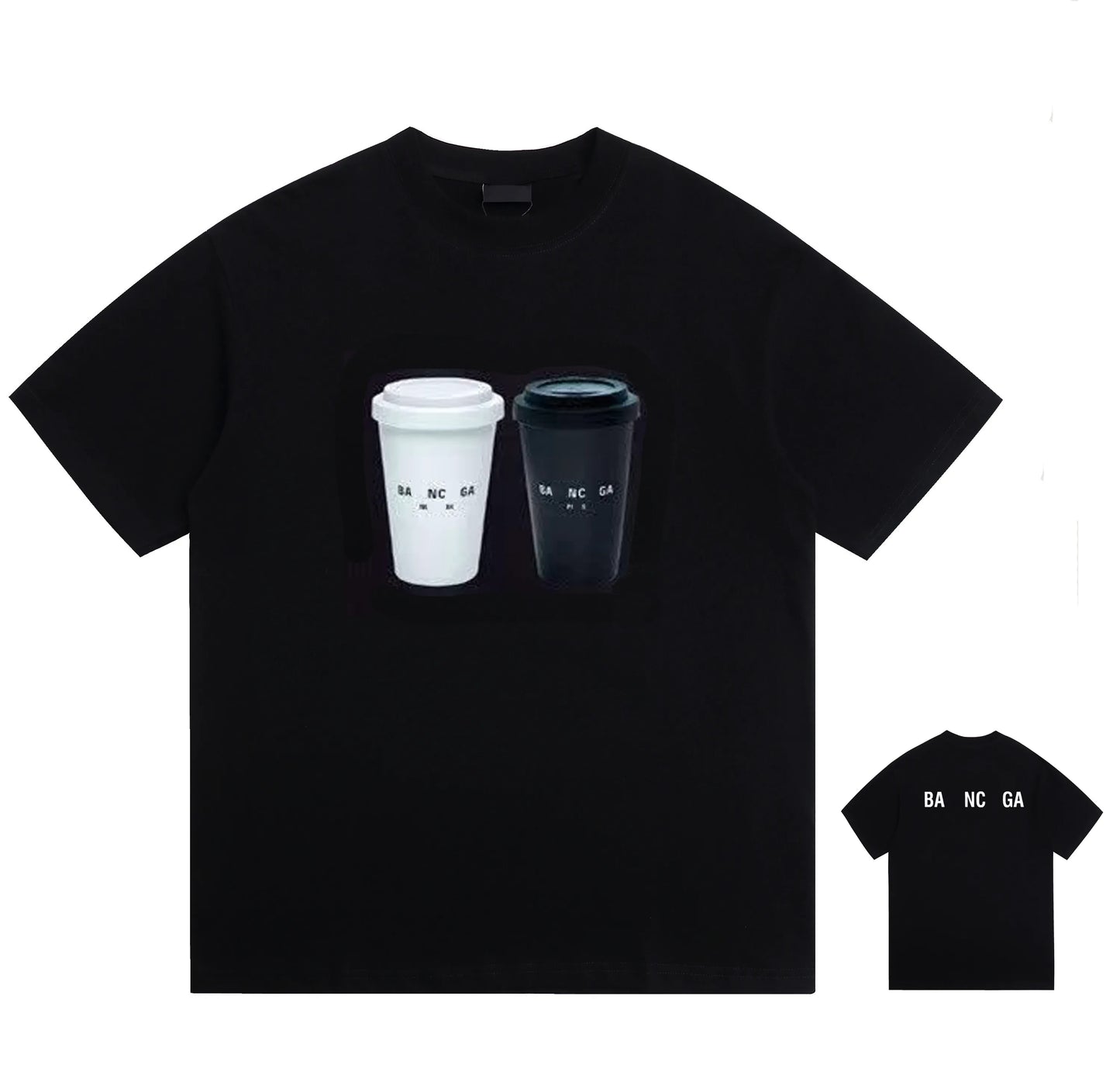 Summer T-shirts Parisian Designer Round Neck