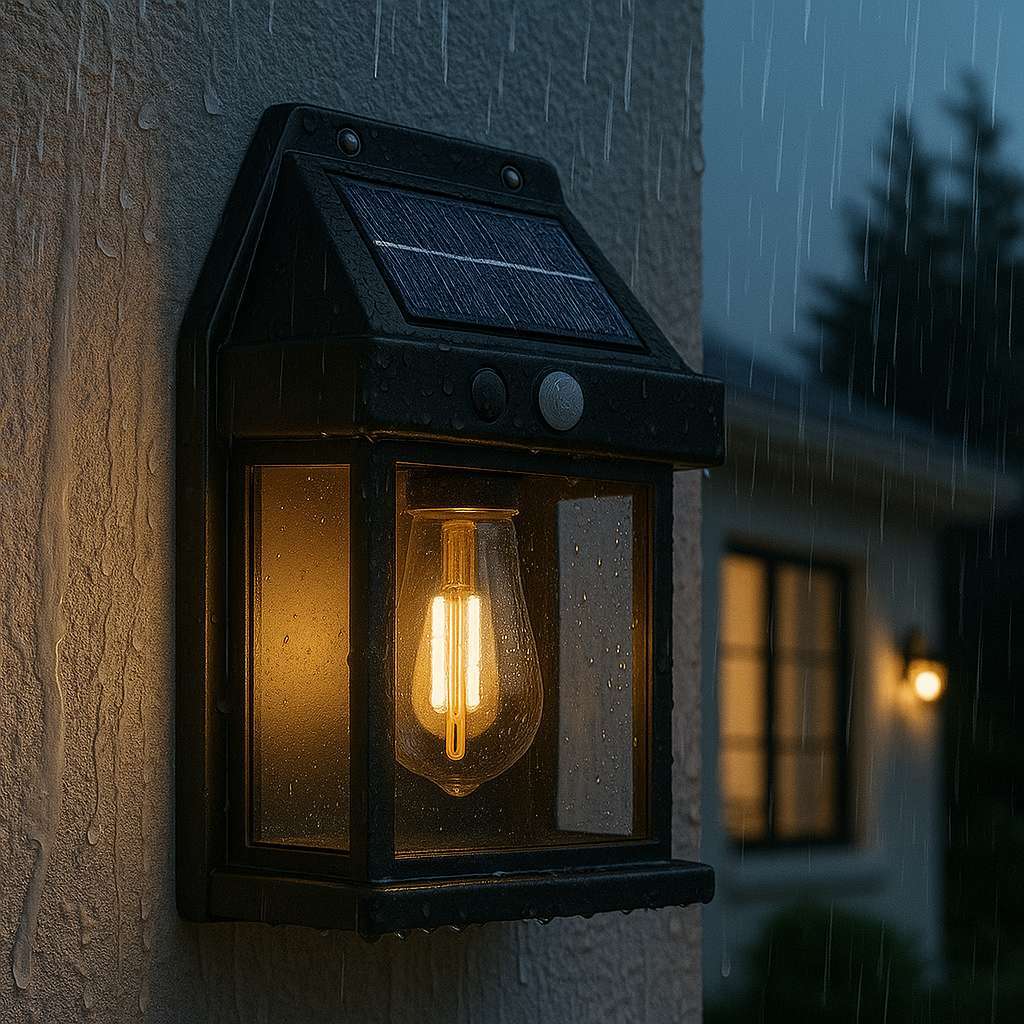 Solar Powered LED Garden Lamp - KaveCore