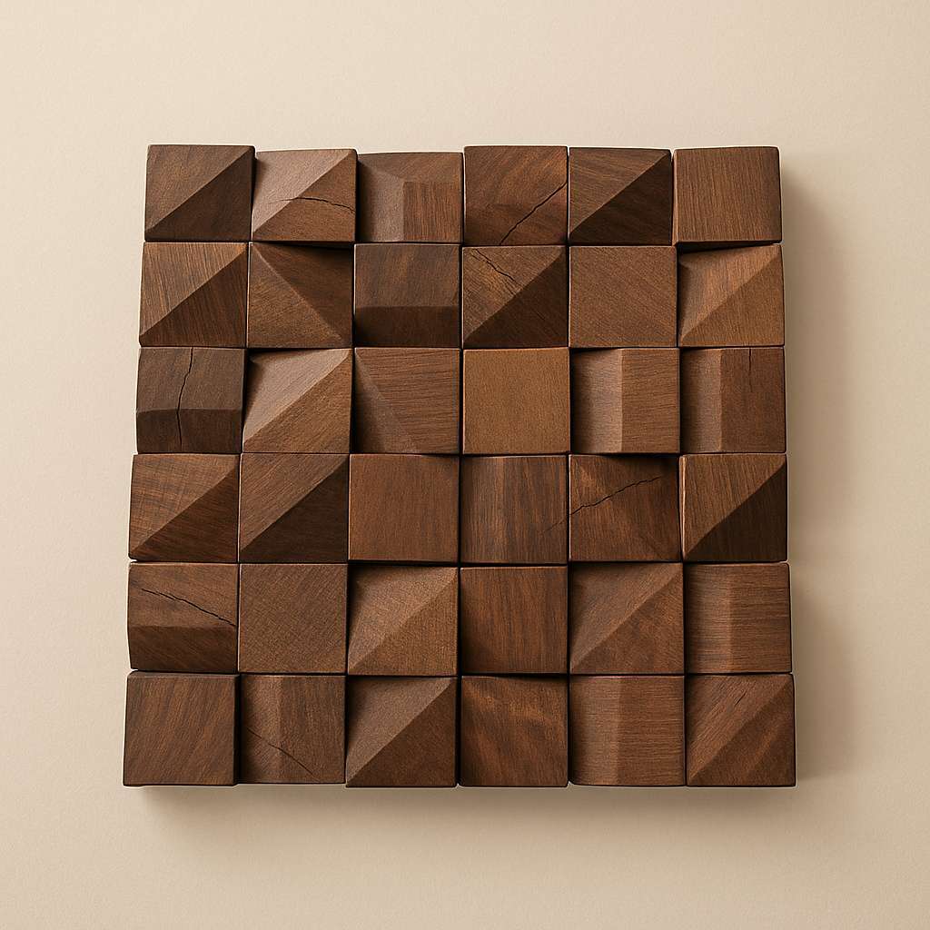Forest Echo Wall Mosaic Wall Panel