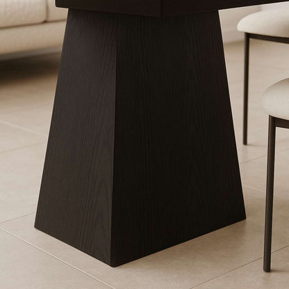 Axis Black Modern Dining Table - US - KaveCore