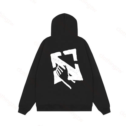 Designer Hoodie Sweater Monet Style Top Graffiti