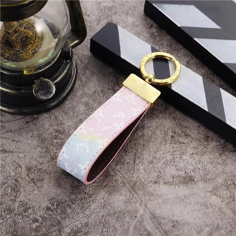 Keychains Designer Metal Buckle Bag Charm