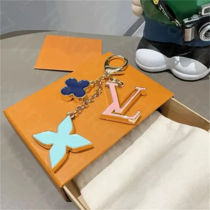 Designer Luxury French Style Keychains Fashion Bag Charm