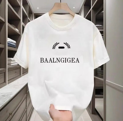 Summer T-shirts Parisian Designer Round Neck