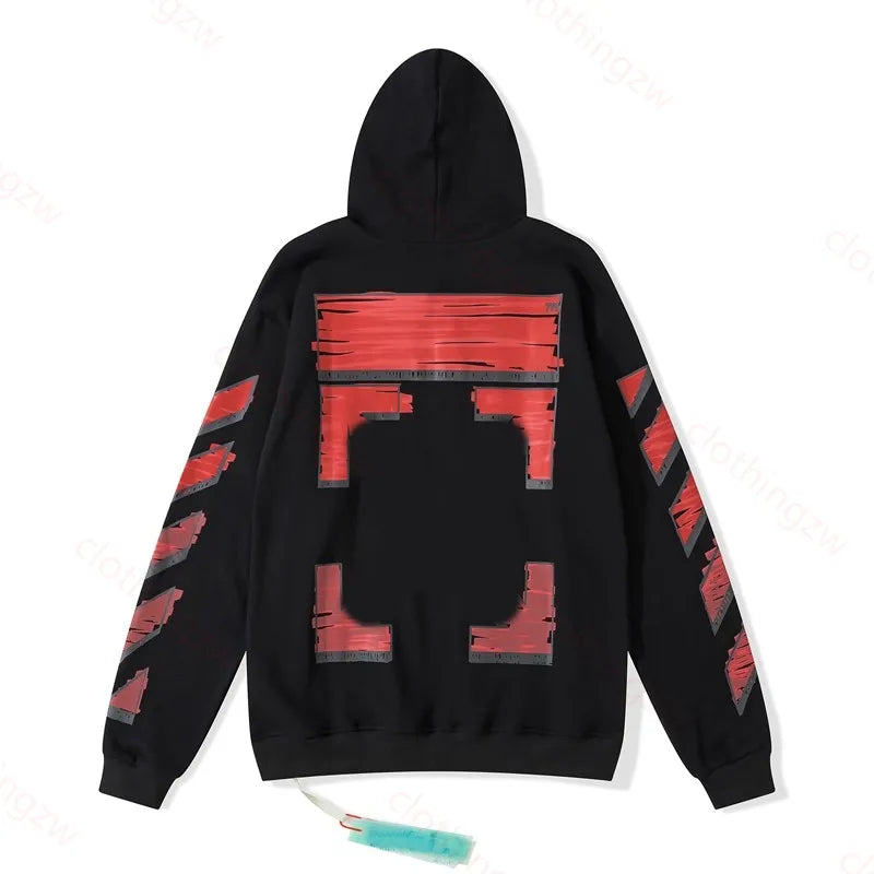 Designer Hoodie Sweater Monet Style Top Graffiti