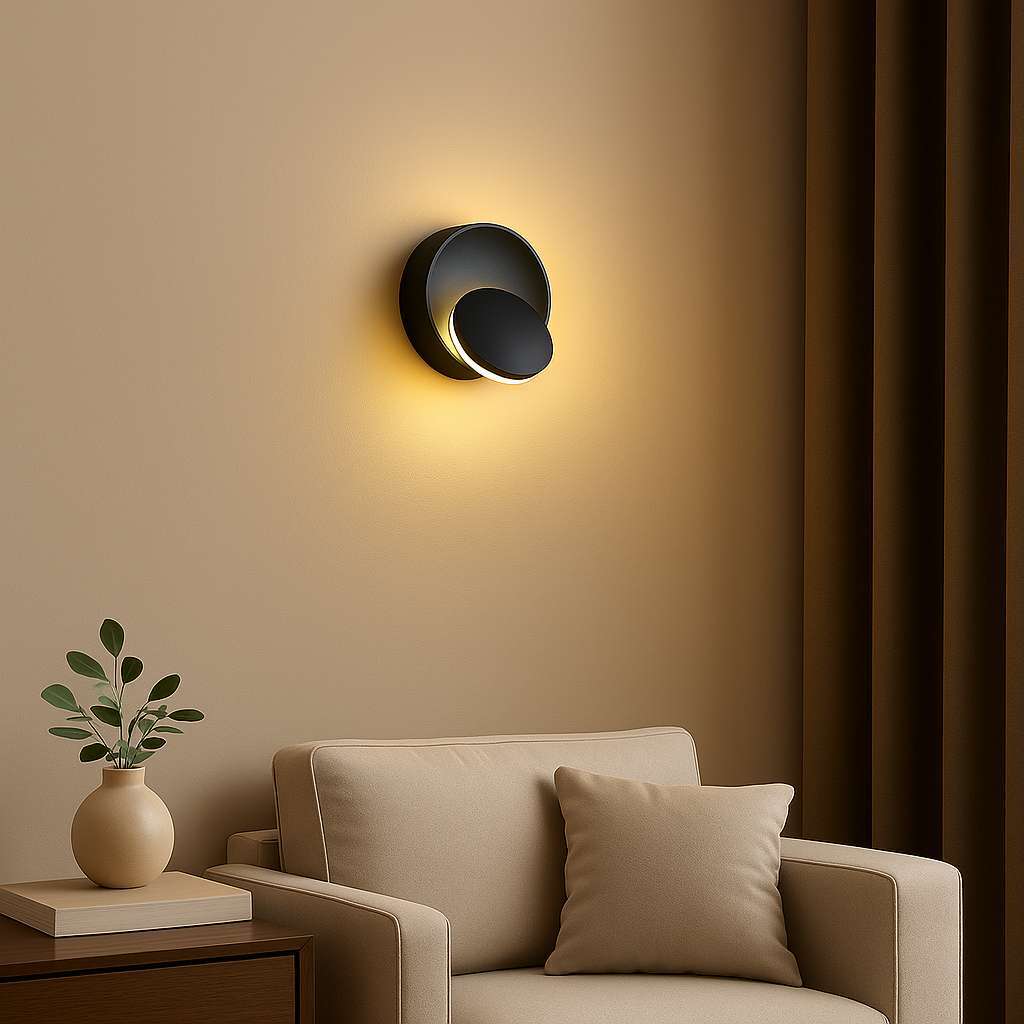 Eclipse Glow Rotable Sconce - KaveCore