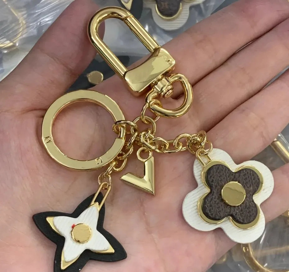 Designer Keychains Fashion Luxury Buckle