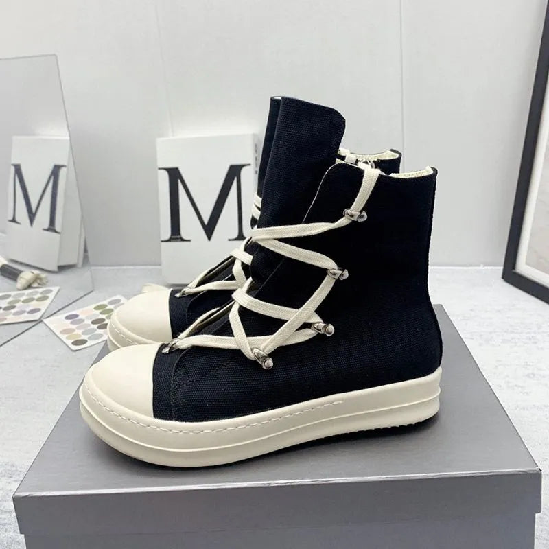 Boots Shoes Casual Shoes Short Boots Canvas