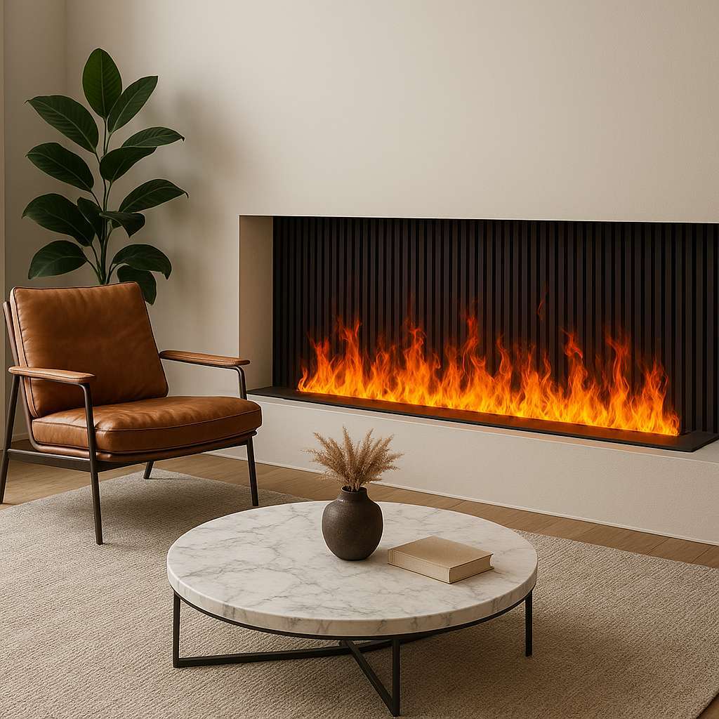 FlameCraft Humidifier – 3D Smart Water Vapor Fireplace - KaveCore