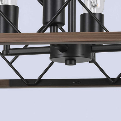 Blacksmith Forge 4-Light Industrial Hanging Light Fixture - US - KaveCore