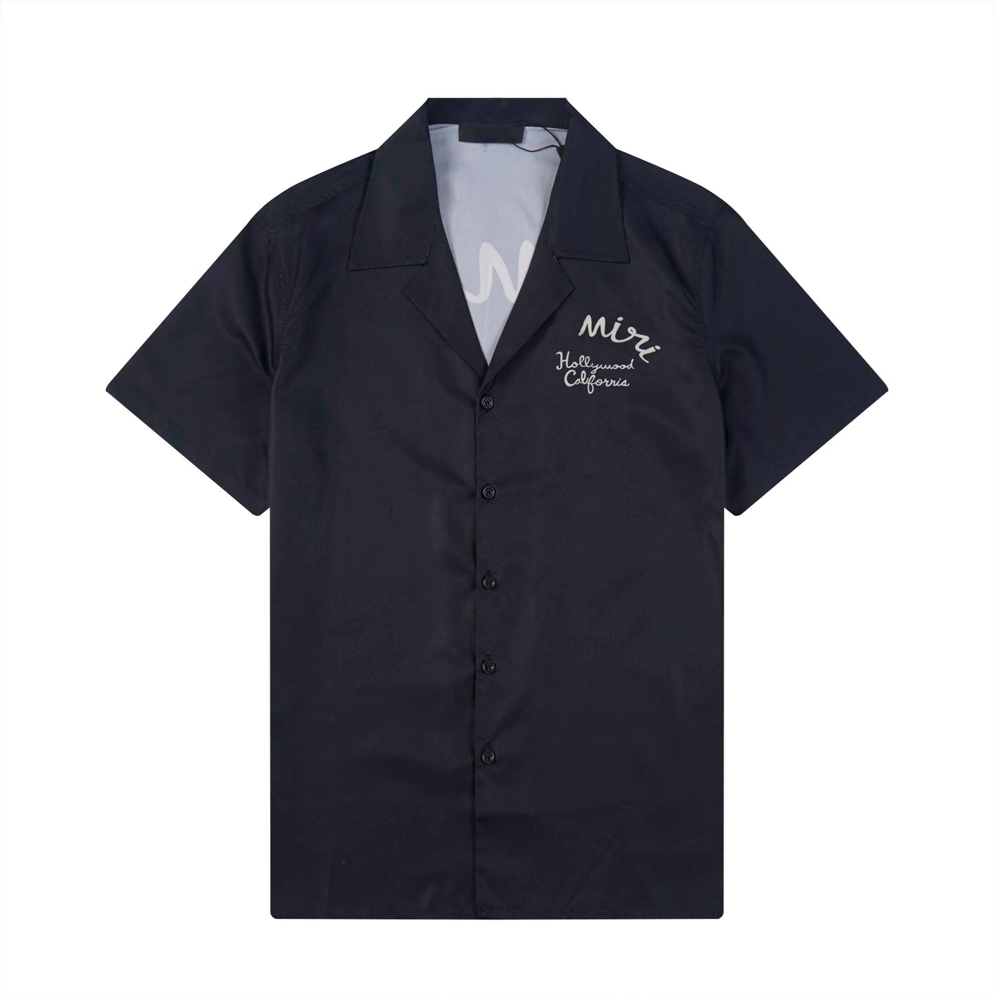 Luxury Mens Designer Shirts Letter Printed AM*R1