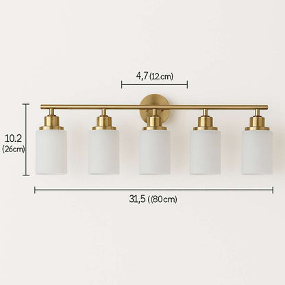 Elysian Frost 5-Lamp Wall Sconce - US - KaveCore