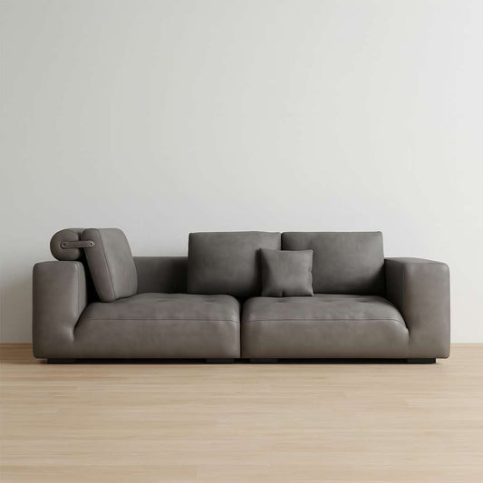 Lazaro Leather Sofa