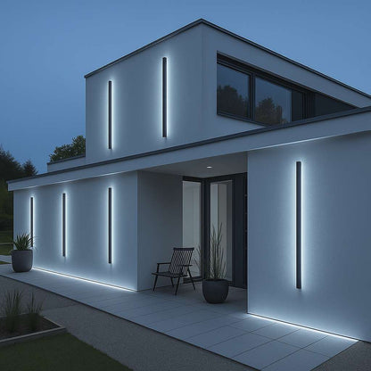 VertaLux Outdoor Wall Strip Light - KaveCore