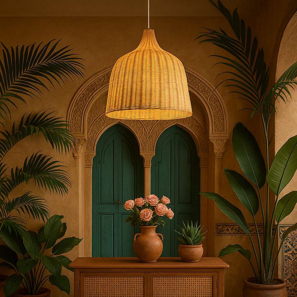 Coastal Woven Pendant Light - KaveCore