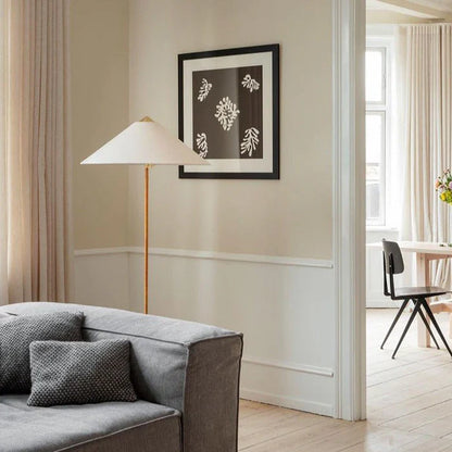 Kyoto Shade Rattan Floor Lamp